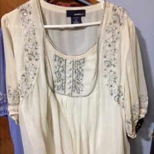 Never worn sparkly top.